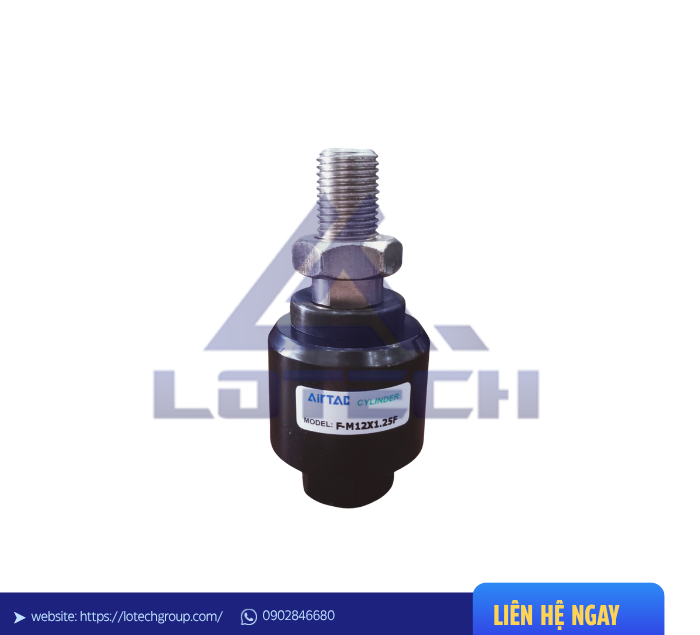 Đầu Nối Xoay Kh&iacute; N&eacute;n F-M12X1.25F