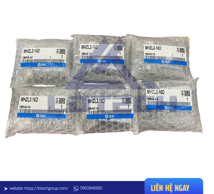 Xi Lanh Kẹp Vu&ocirc;ng G&oacute;c MHZL2-16D